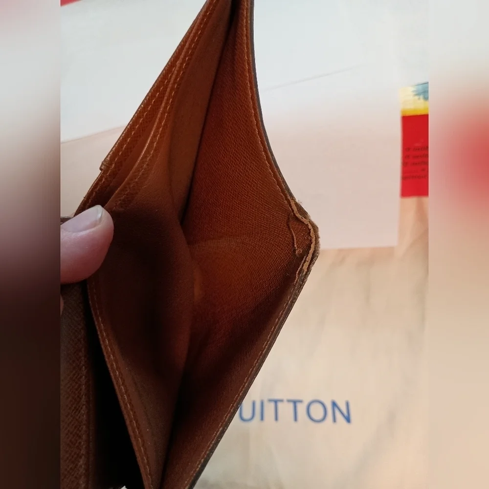 Louis Vuitton Multiple Wallet Monogram Canvas Authentic